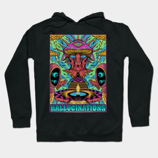 Halucination Psychedelic Artwork Hoodie